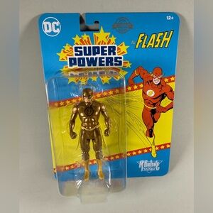 New McFarlane DC Super Powers The Flash (Gold Edition)